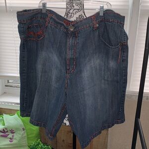Mens Old Skool Denim shorts